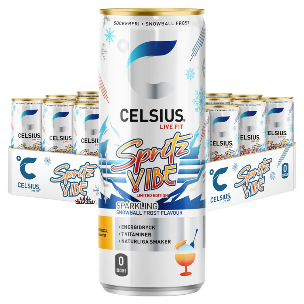 Celsius Spritz Vibe 24st x 355ml