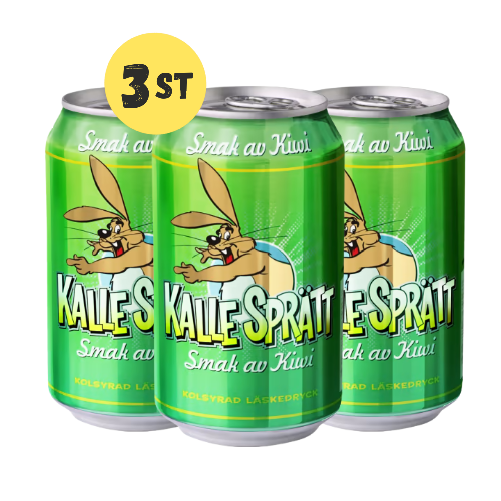 Kalle Sprätt Läskedryck 3st x 33cl