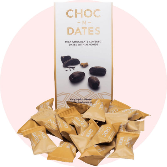 Mjölkchoklad Dadlar & Mandel 200g