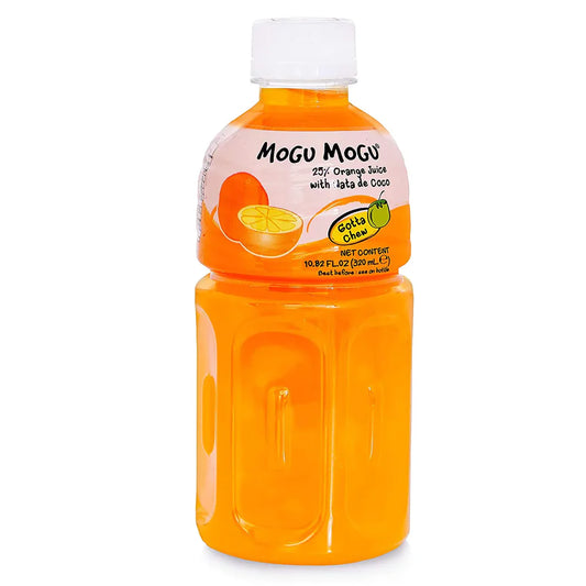 Orange Dricka med Nata De Coco 320ml Mogu Mogu