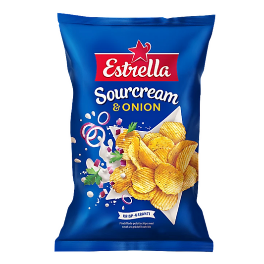 Estrella Sourcream & Onion 275g