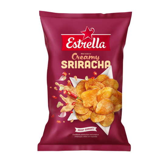 Estrella Creamy Sriracha Chips 175g