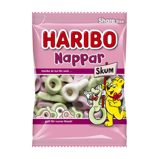 Haribo Nappar Skum 120g