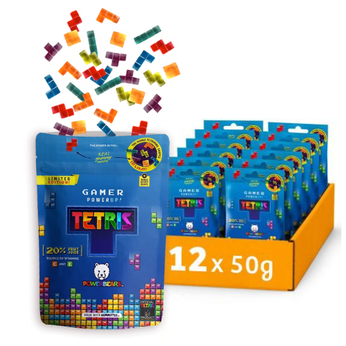 Tetris Gamer Gummies 125g x 12-pack