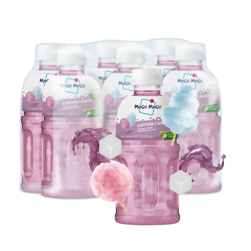 Mogu Mogu Cotton Candy Dricka 320ml x 6-pack