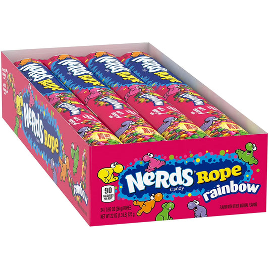 Nerds Rope Fruit Rainbow 24st x 26g