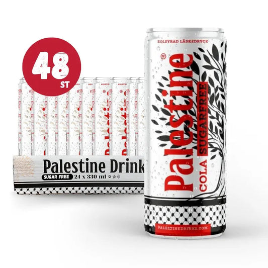 Palestine Cola Sugar Free 48 x 330ml