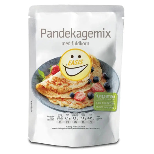 Pannkaksmix & Fullkorn sockerfri 300g