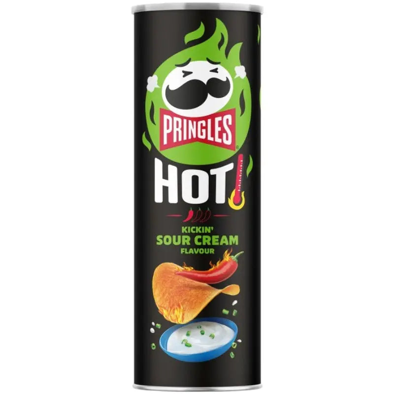 Pringles Hot Kickin' Sour Cream 160g