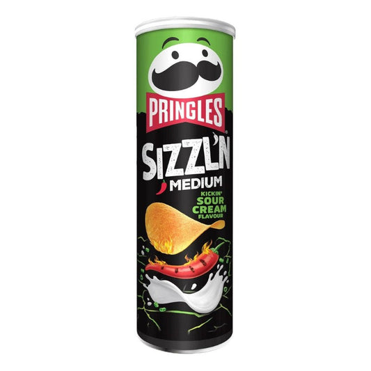 Pringles Sizzl'n Kickin Sourcream 160g