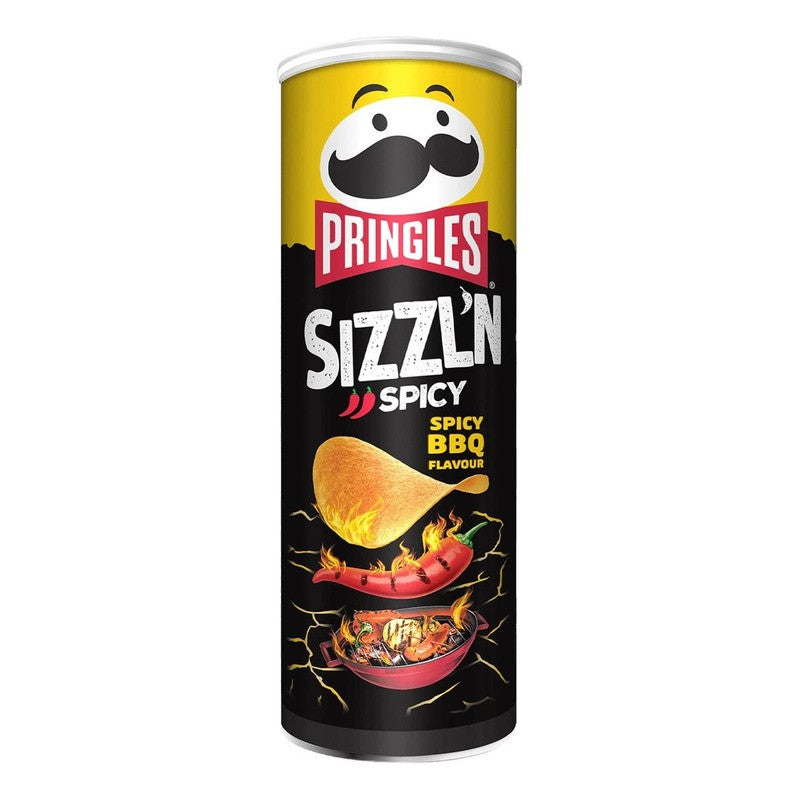 Pringles Sizzl'n Spicy BBQ 160g