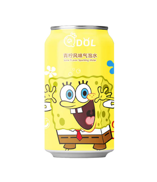 QDol Spongebob Lime Sparkling Drink 330ml