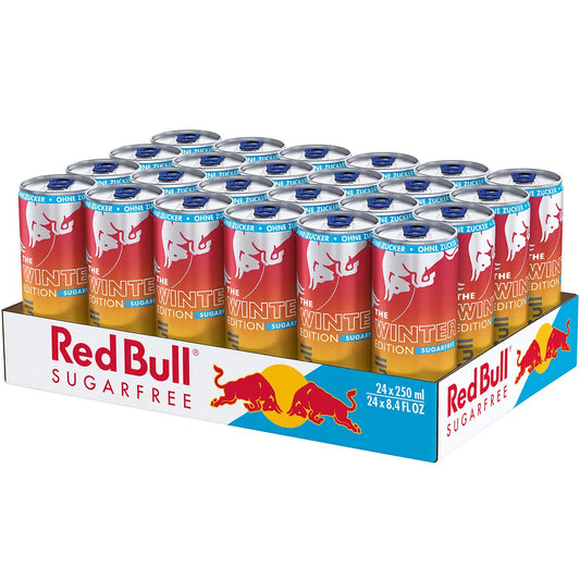 Red Bull Energy Drink Winter Edition Fuji Apple & Ginger 24st x 25cl
