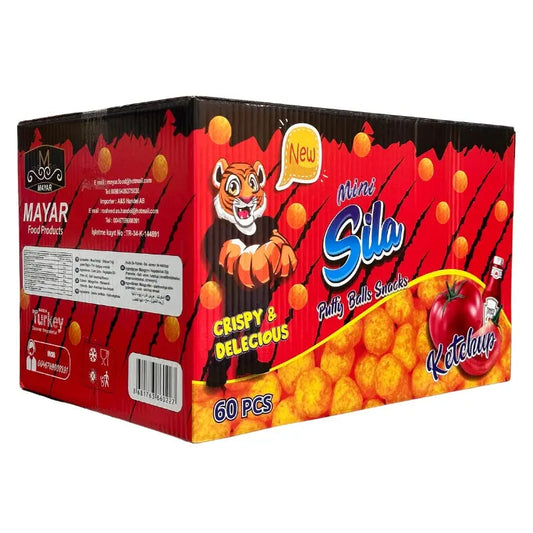 Sila Mini Balls Snacks Ketchup 60 x 20g