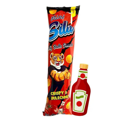 Sila Mini Balls Snacks Ketchup 60 x 20g