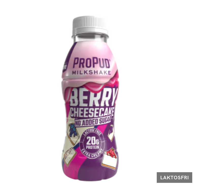 Propud Berry Cheeseca Proteinmilkshake Laktosfri 330ml