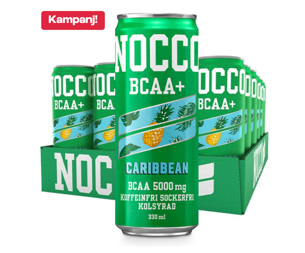 NOCCO Caribbean Koffeinfri, Burk 33cl