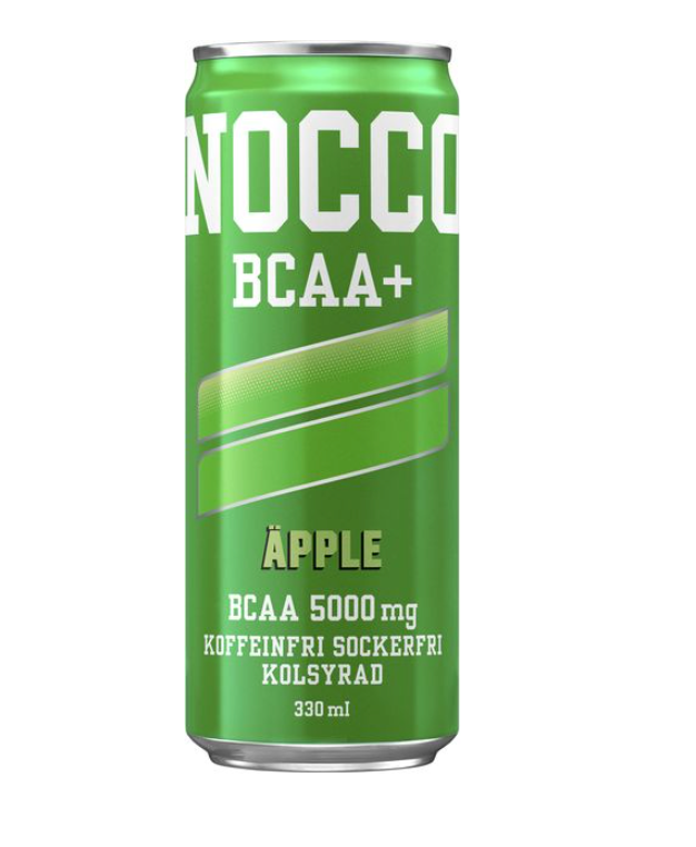 NOCCO ÄPPLE Koffeinfri, Burk 33cl