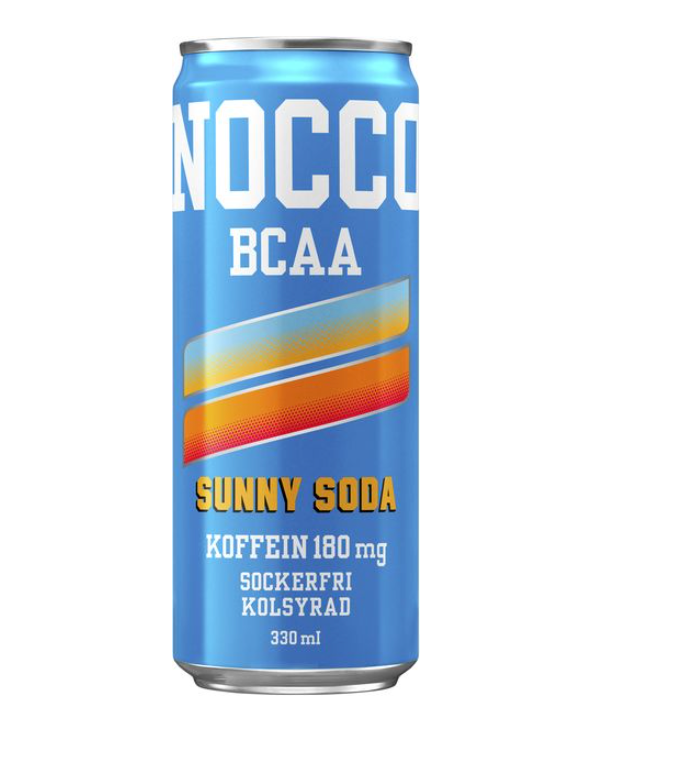 NOCCO SUNNY SODA, Burk 33cl