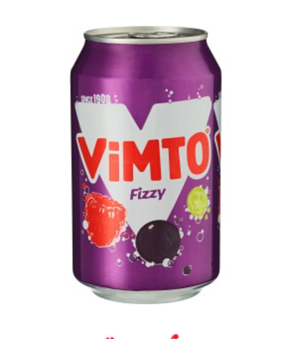 Vimto Fizzy Läsk Burk 33cl