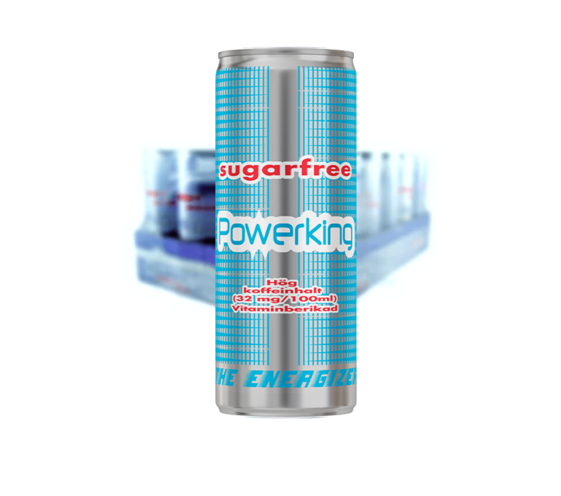 Powerking Energy Sockerfri 250ML