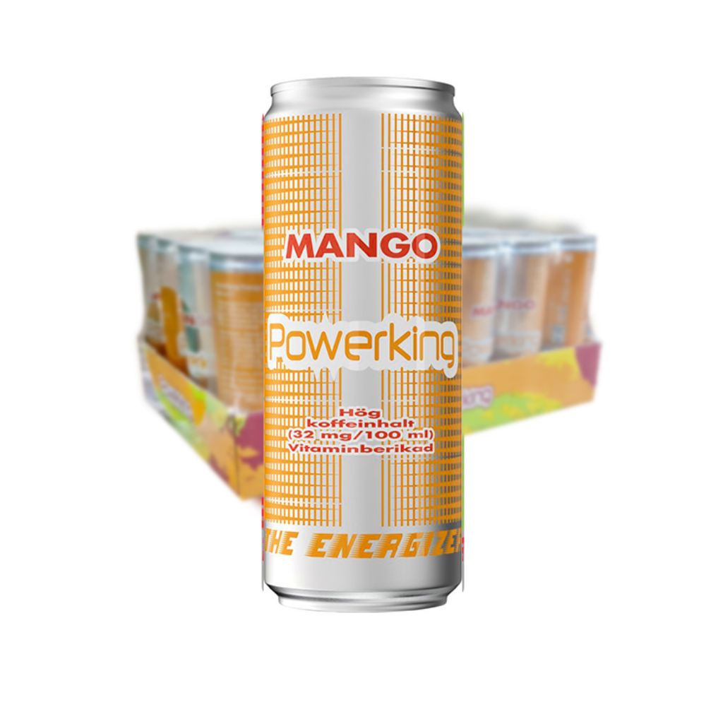 Powerking Energy Mango 250ML