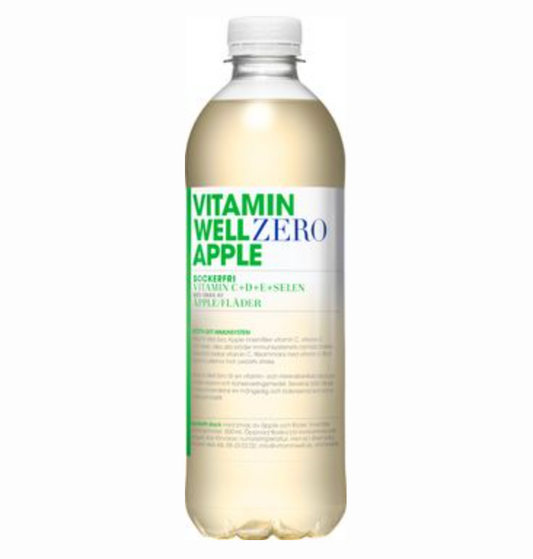 Vitamin Well ZERO Apple 50cl