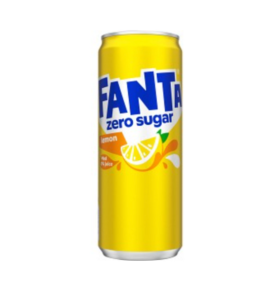 Fanta Zero Lemon Burk 33cl