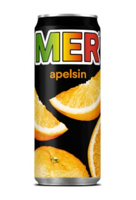 MER Apelsin Burk 33cl