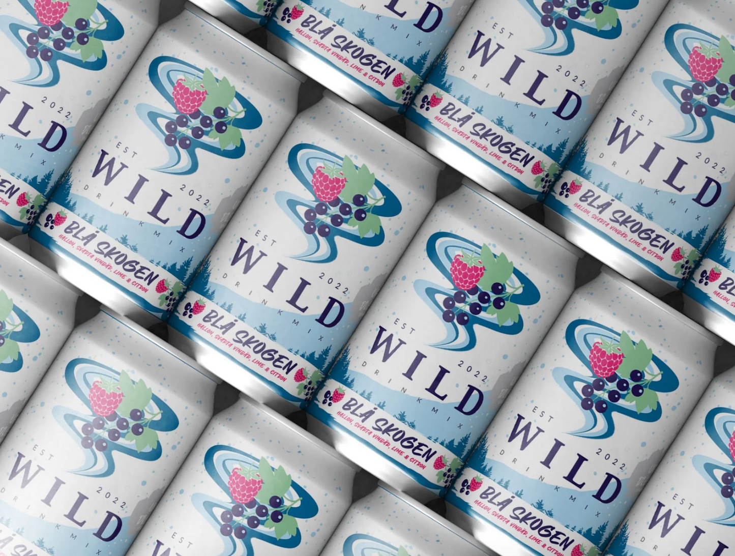 Wild mix Blå Skogen 33cl