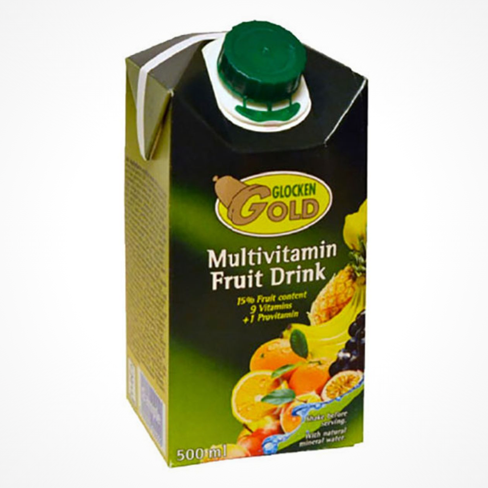 Glocken Gold Multivitamin Frugtdrik 500ml