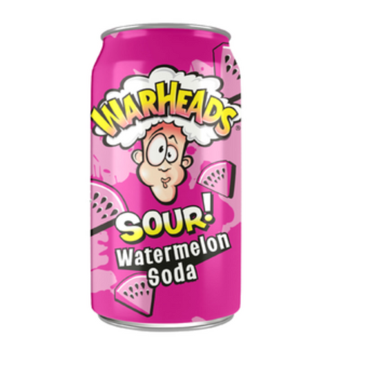 WARHEADS SOUR SODA WATERM 355ml