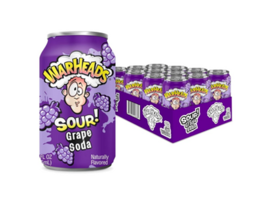 WARHEADS SOUR SODA GRAPE