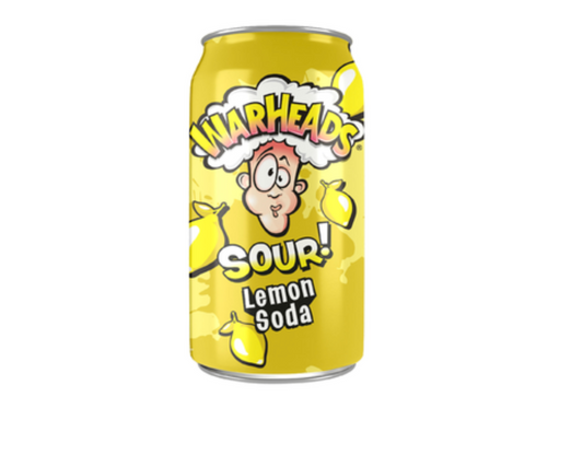 WARHEADS SOUR SODA LEMON 355ml