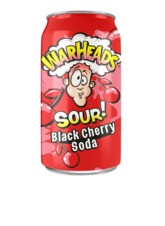 WARHEADS SOUR SODA CHERRY 355ml