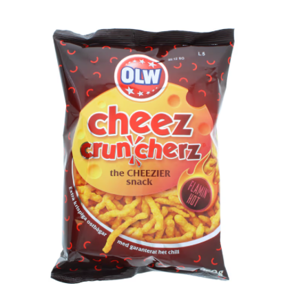 Cheez Cruncherz Flamin Hot 160 g