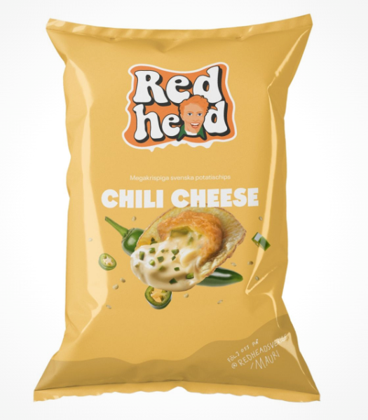 Redhead Chili & Cheese Chips 150 g