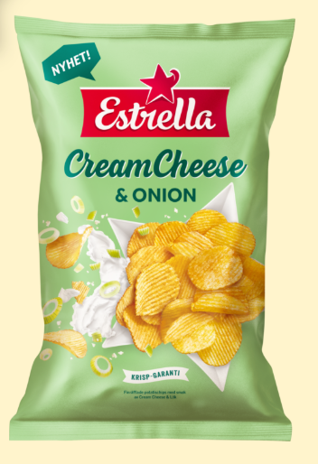 ESTRELLA Cream cheese & Onion 175G