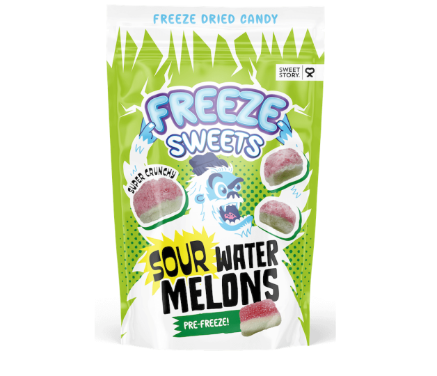 Freeze Sweets Frystorkat Sour Watermelons 40g