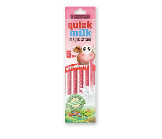 Quick Milk - Jordgubb 5-pack