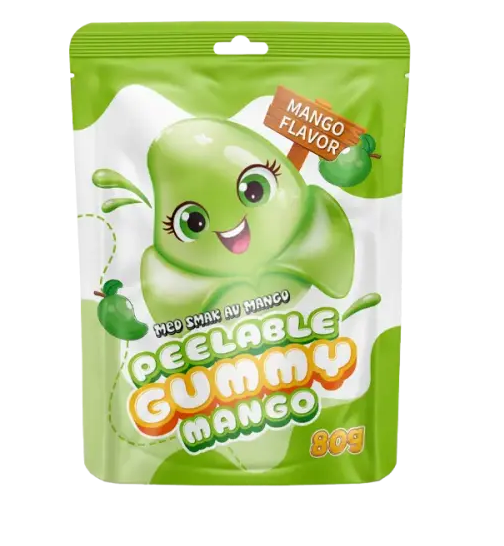 Peelable Gummy Mango 80g