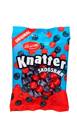 Brynild Knatter Skogsbär 80g