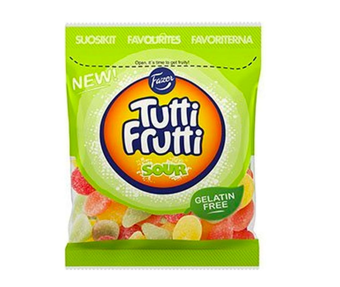 Tutti Frutti Sour 180 g godispåse