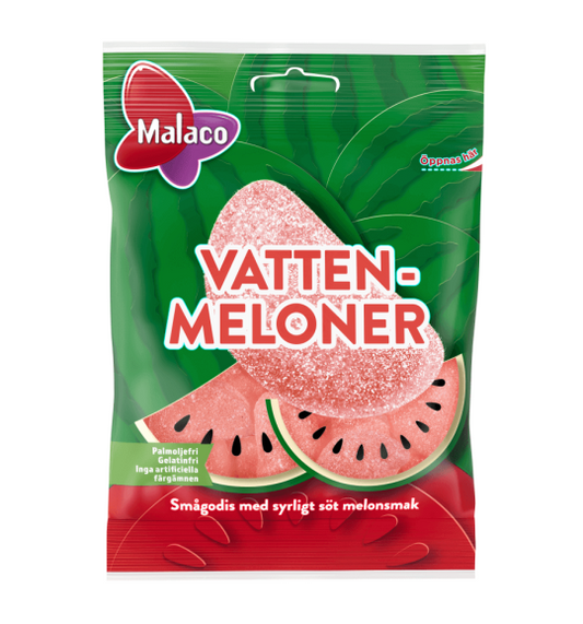 Malaco Vattenmeloner 90g