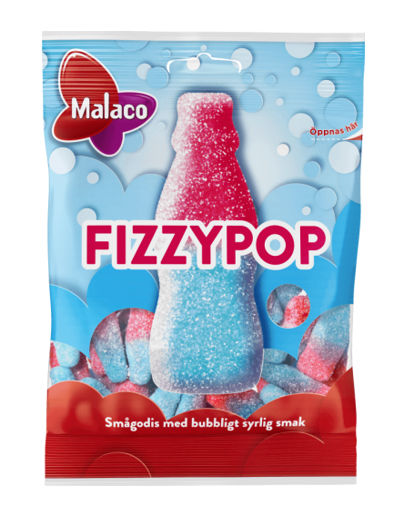 Malaco Fizzypop 85g