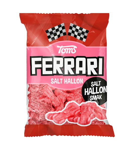 Toms Ferrari Salt Hallon 120g