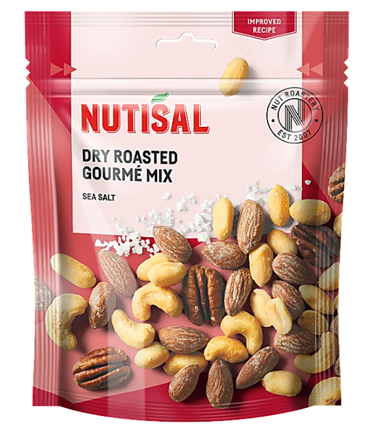 Nötter Gourmé Mix Salted Nutisal. 175 g.