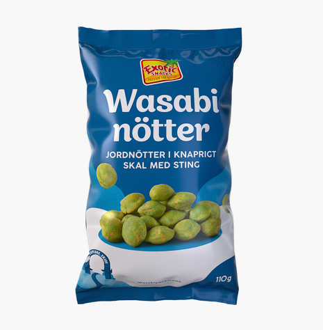 Exotic Snacks Wasabinuts 110g