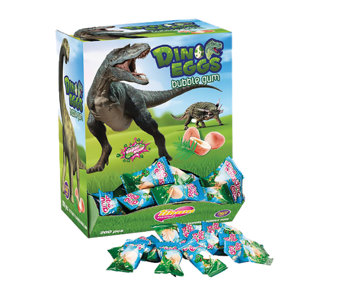 Dino Eggs Bubble Gum Automat  - 10st