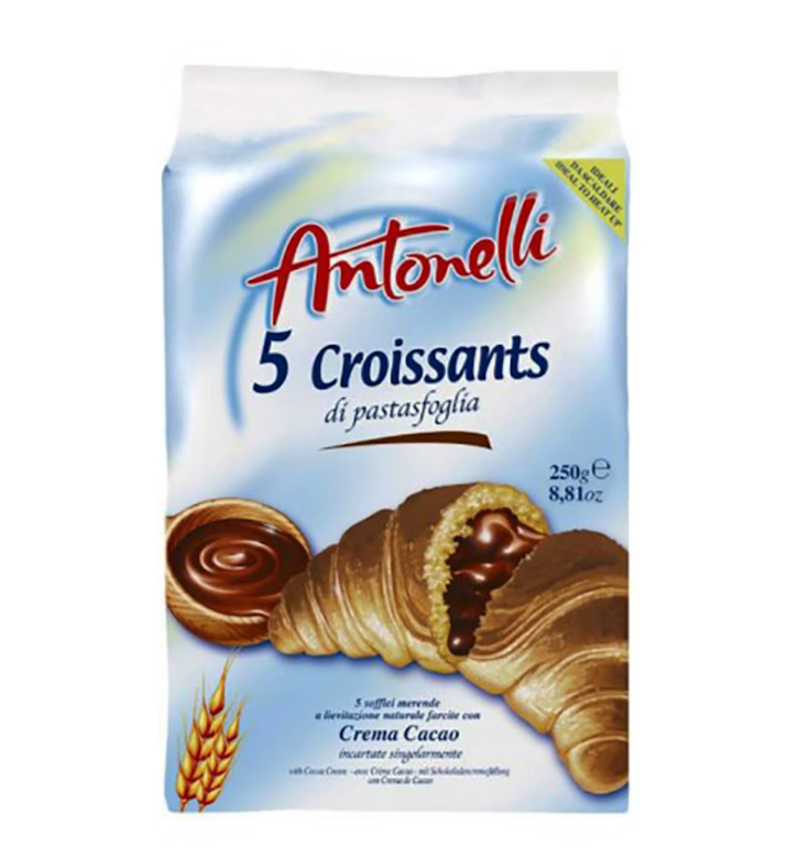 Croissant with cocoa cream filling 250g